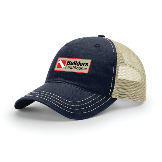 Richardson - Builders FirstSource Garment-Washed Trucker Hat