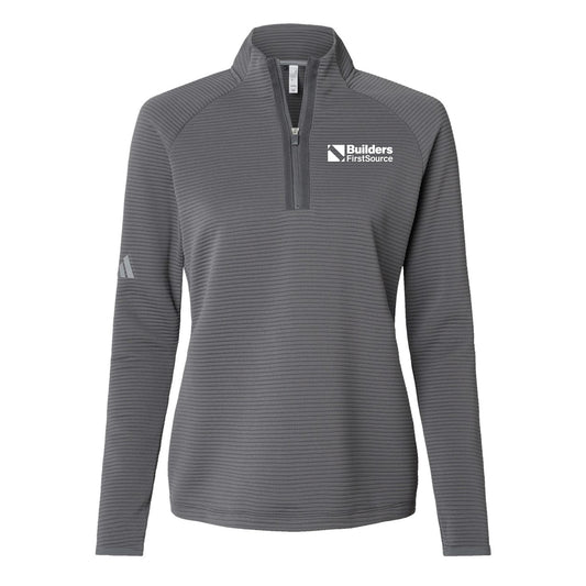 Adidas - Ladies' Spacer Quarter-Zip Pullover