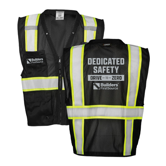 Kishigo - Unisex EV SeriesĀ® Enhanced Visibility Multi-Pocket Mesh Vest
