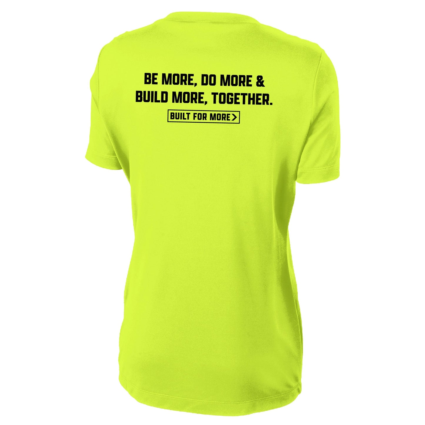 Built For More Celebration Performance Tee - Ladies