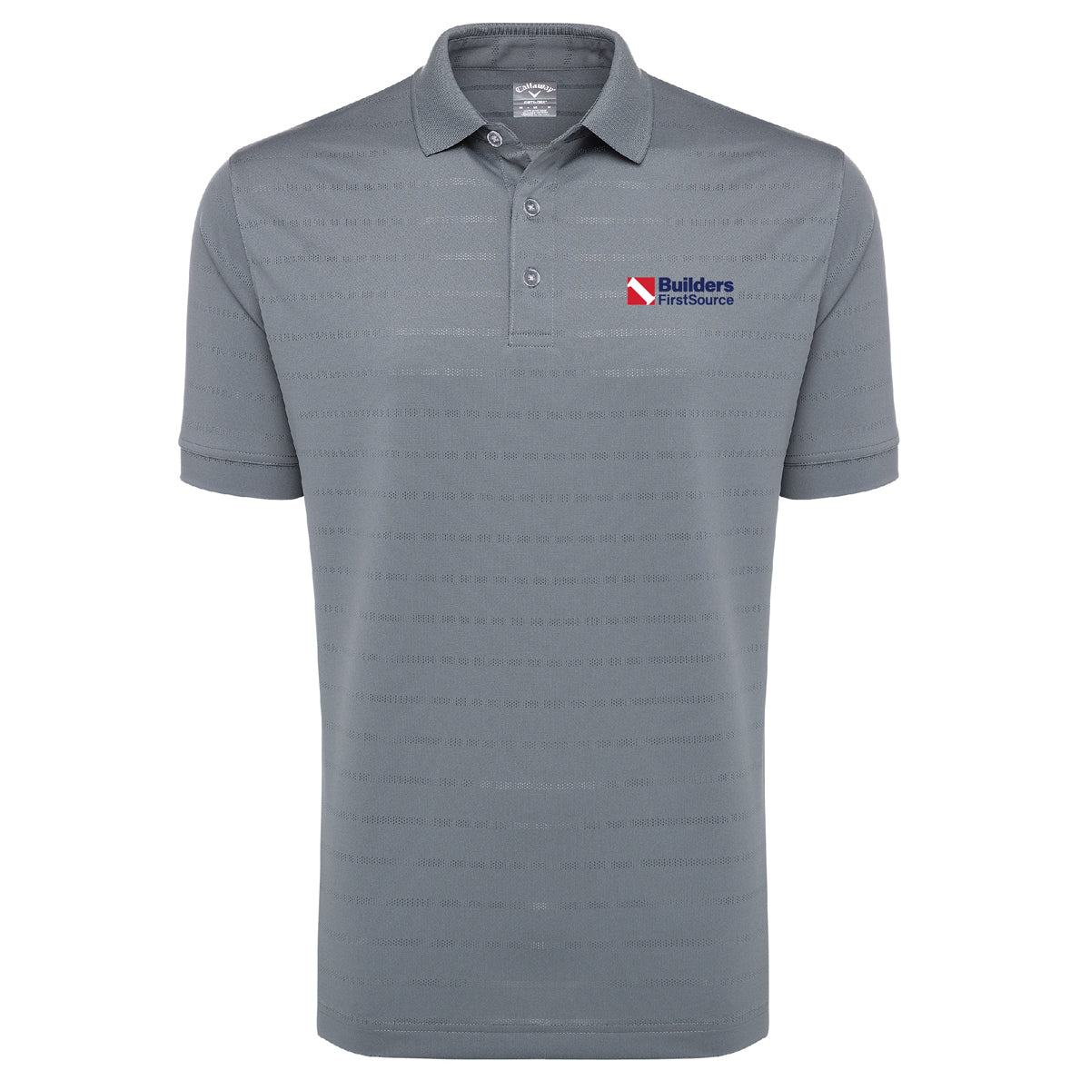 Callaway Men's Opti-Vent Short Sleeve Striped Polo