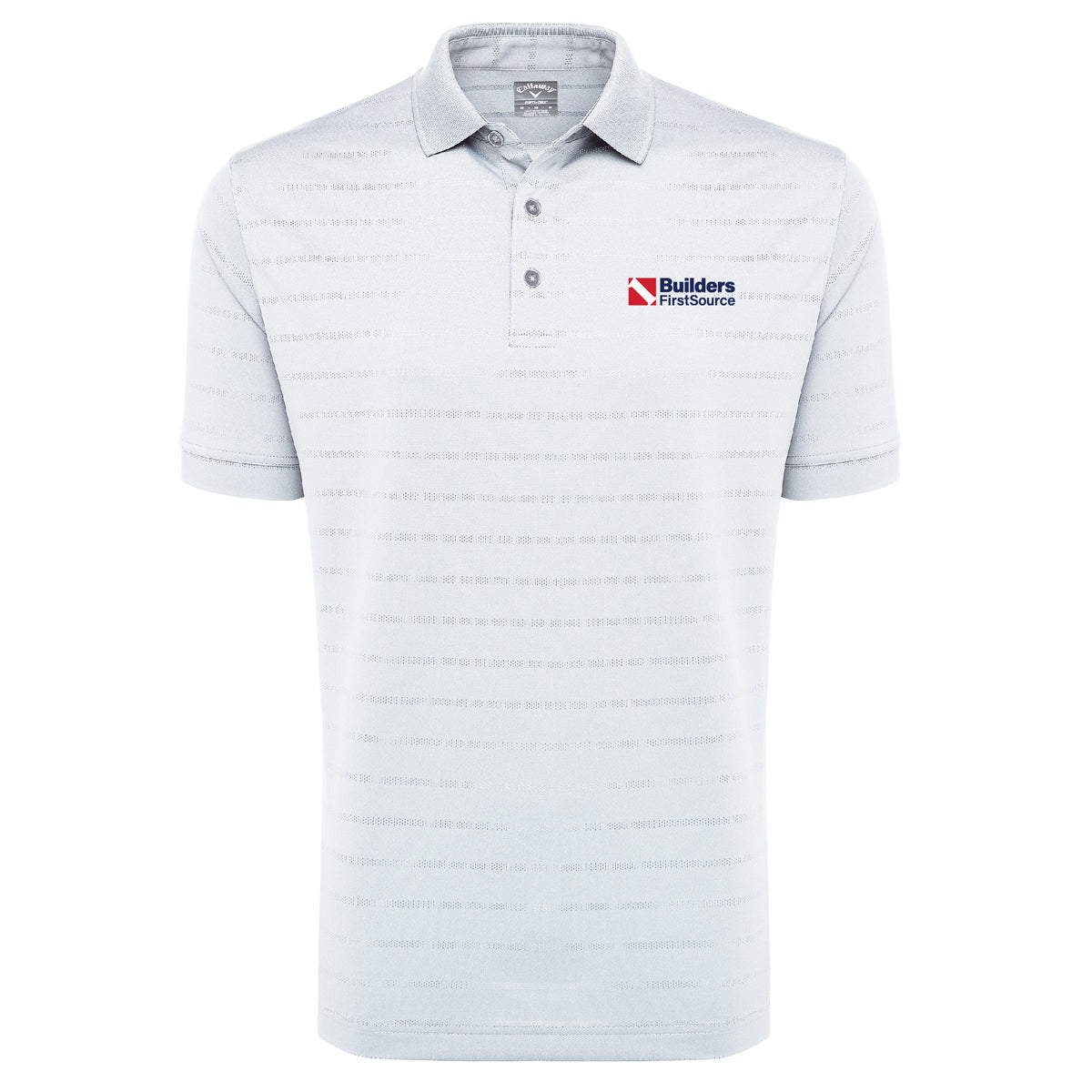 Callaway Men's Opti-Vent Short Sleeve Striped Polo