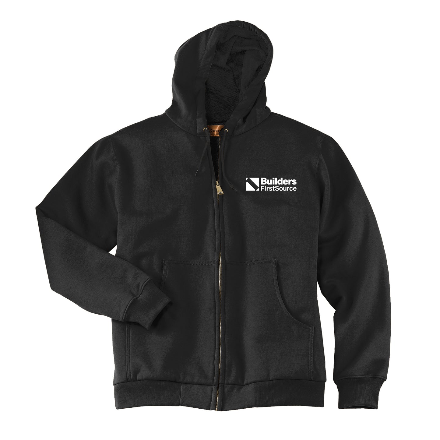 CornerStone - Heavyweight Full-Zip Hooded Sweatshirt with Thermal Lining