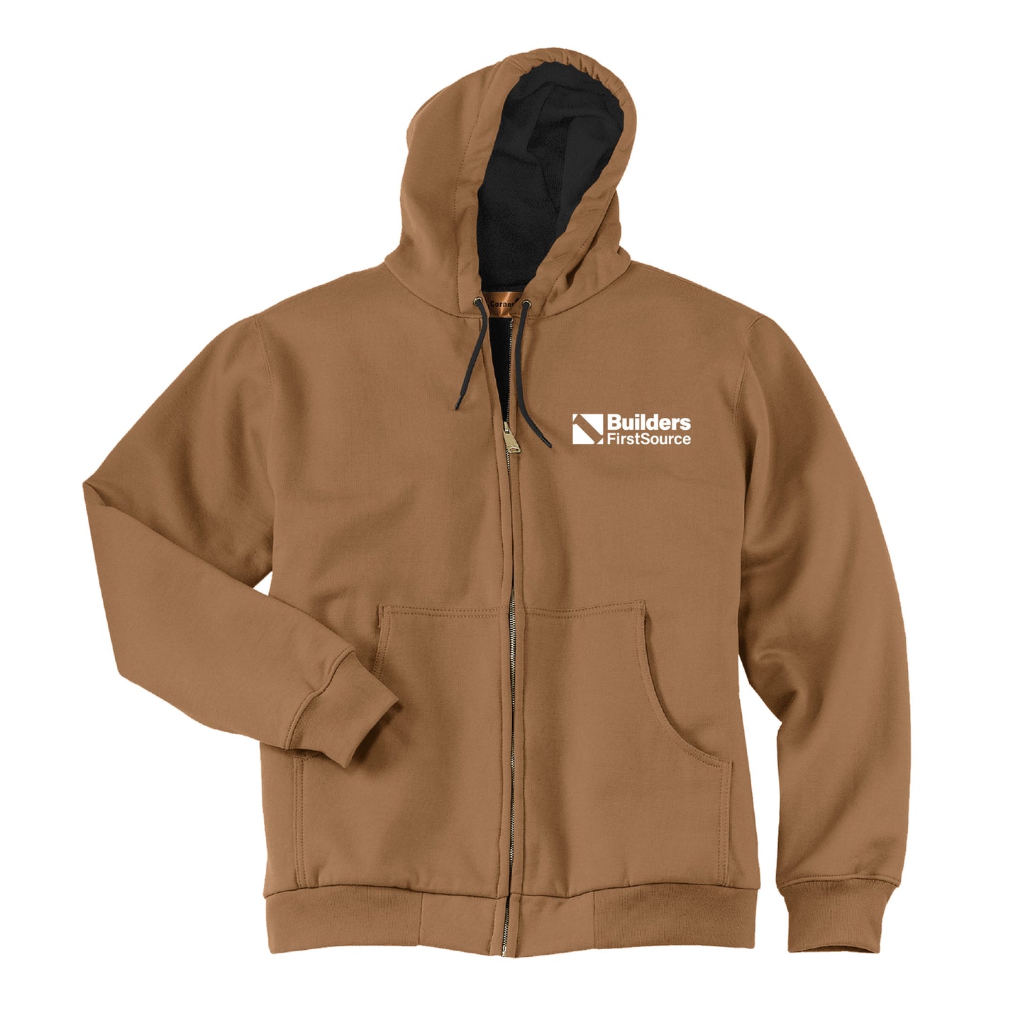 CornerStone - Heavyweight Full-Zip Hooded Sweatshirt with Thermal Lining