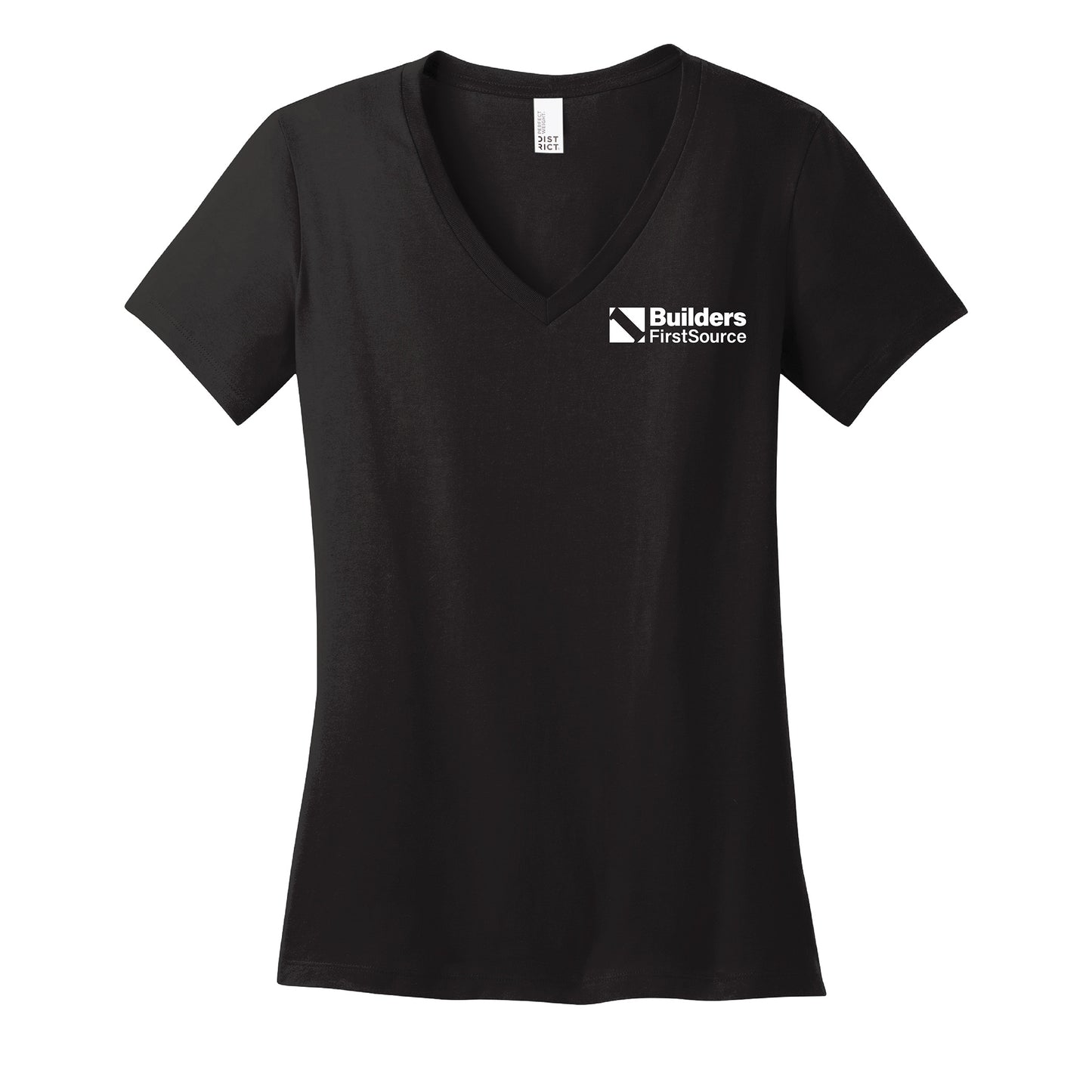 District ® Ladies' Perfect Weight ® 100% Cotton V-Neck Tee