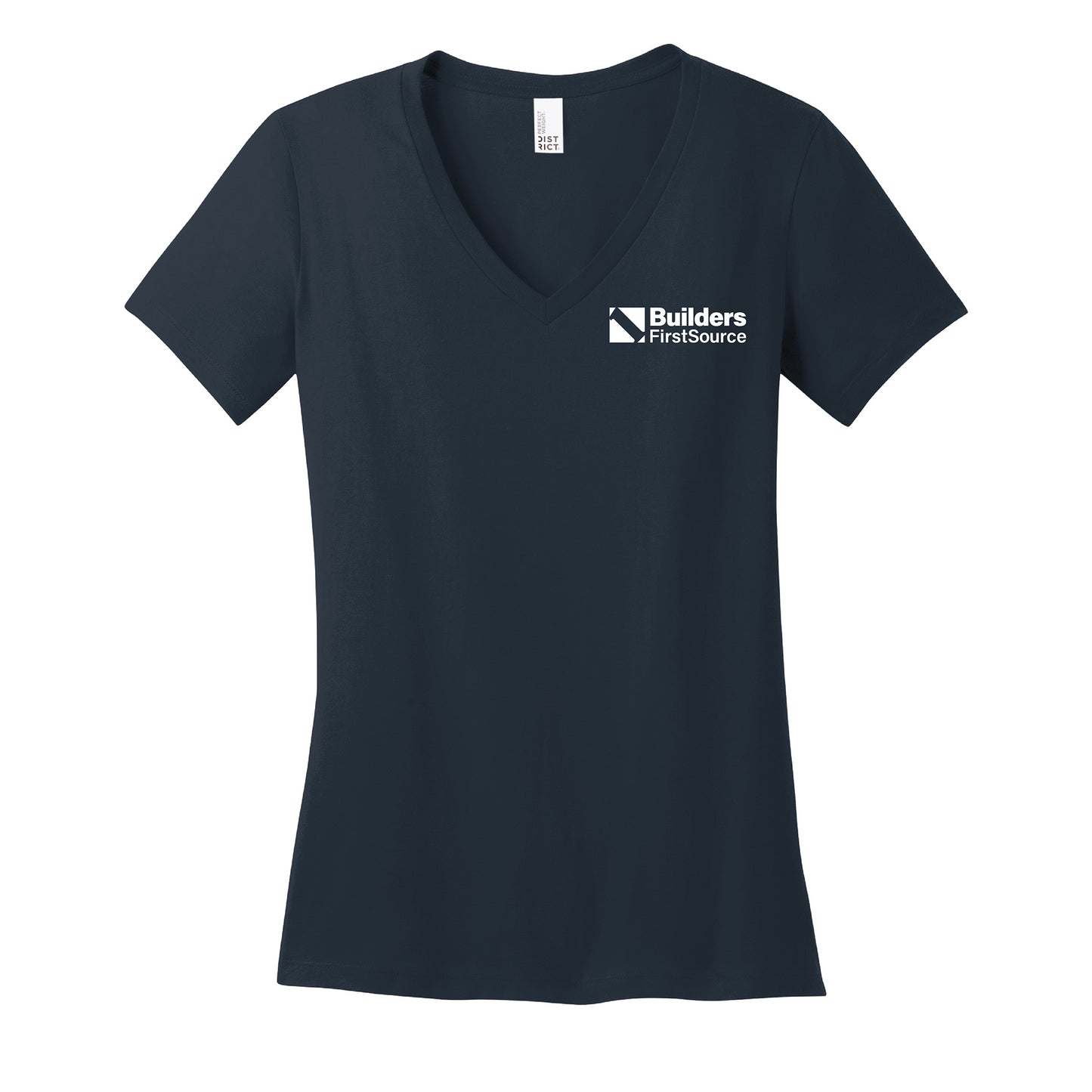 District ® Ladies' Perfect Weight ® 100% Cotton V-Neck Tee