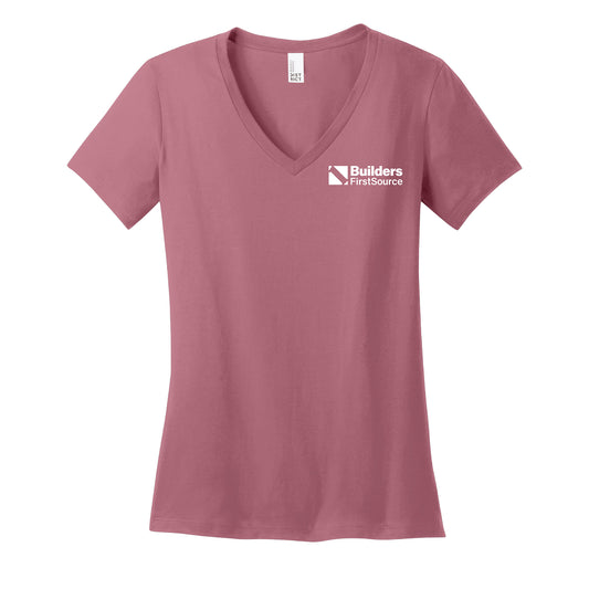 District Ā® Ladies' Perfect Weight Ā® 100% Cotton V-Neck Tee
