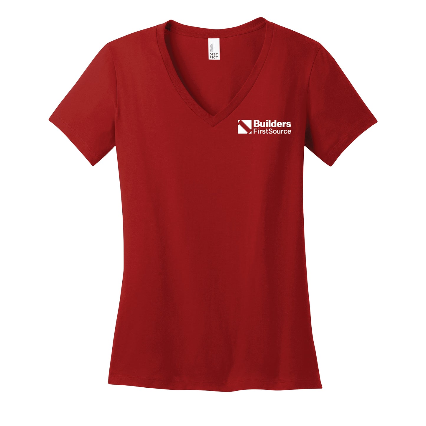 District ® Ladies' Perfect Weight ® 100% Cotton V-Neck Tee