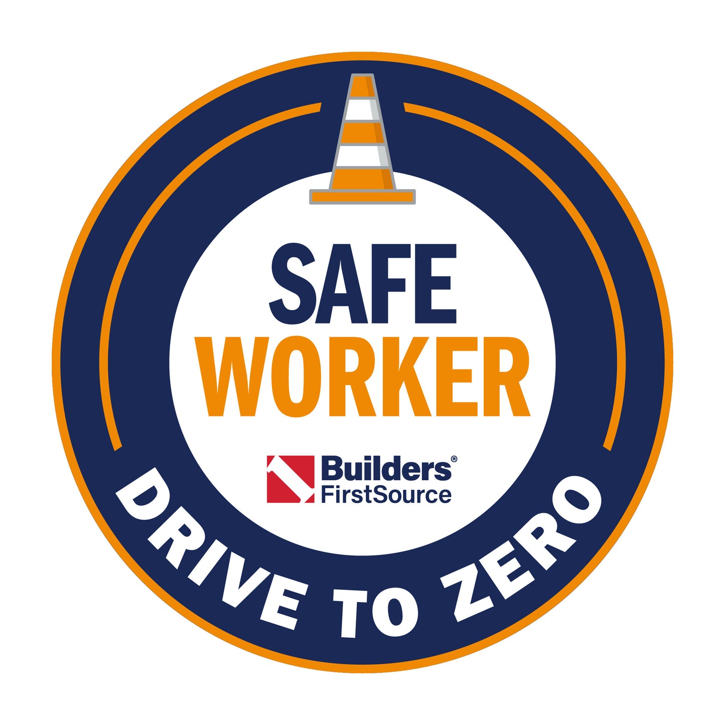 Safe Worker Hard Hat Sticker