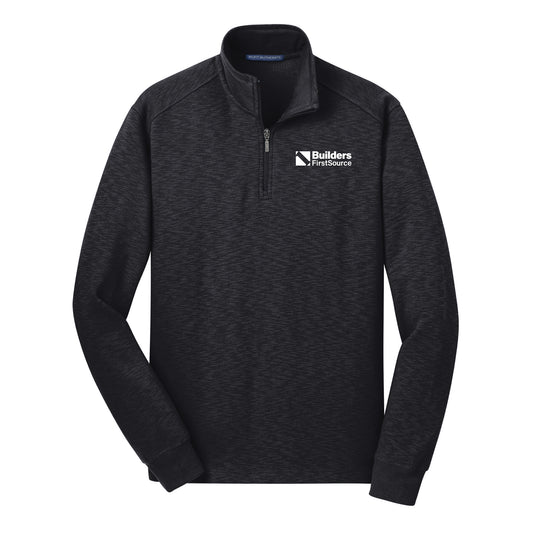 Port Authority® Slub Fleece 1/4-Zip Pullover