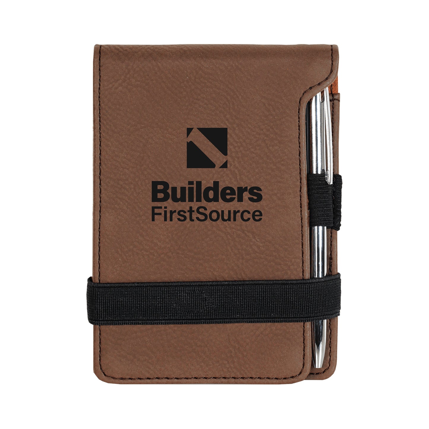 Builders FirstSource - Leatherette Mini Notepad with Pen