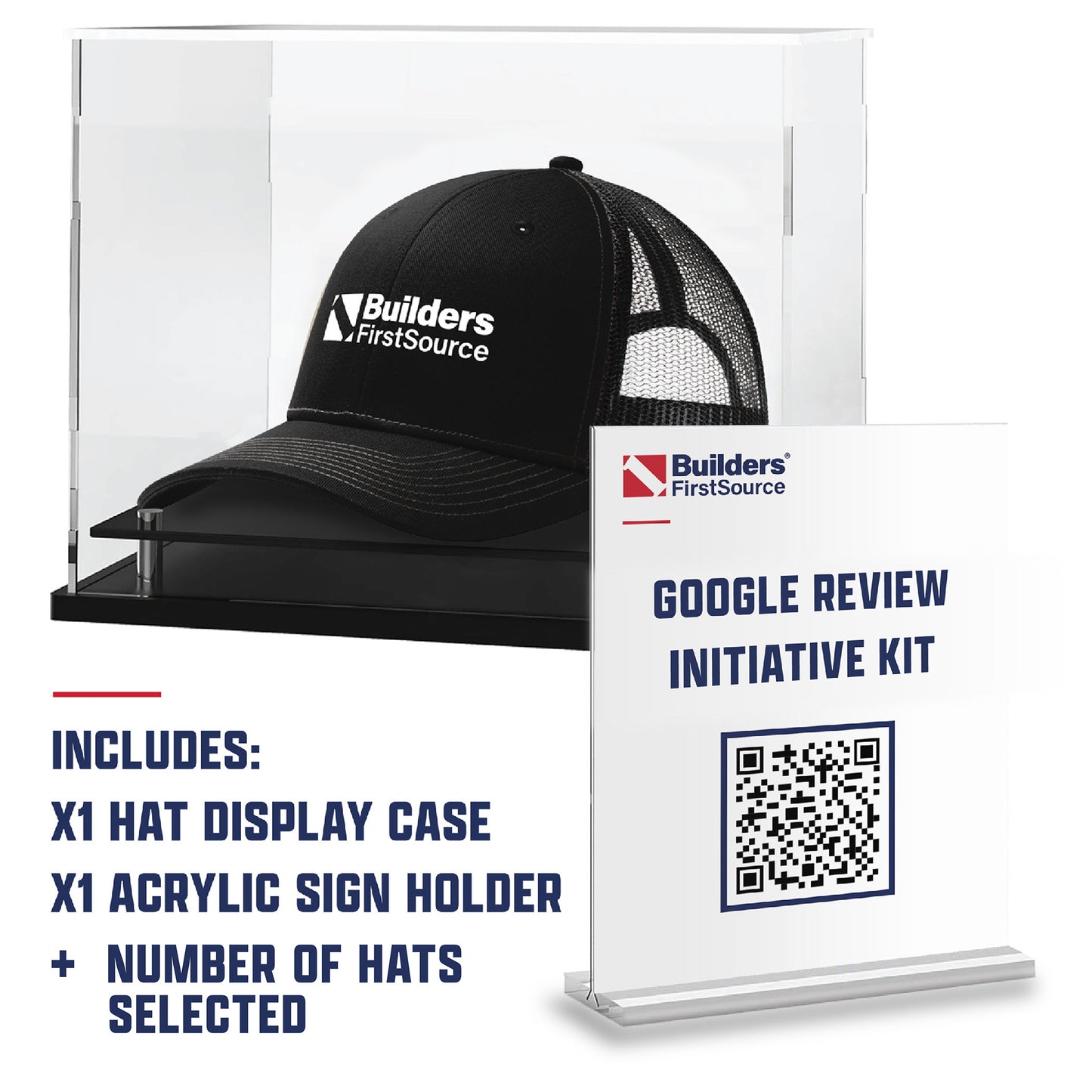 Builders FirstSource - Google Reviews Initiative (Min. Hat Order Qty. 12)