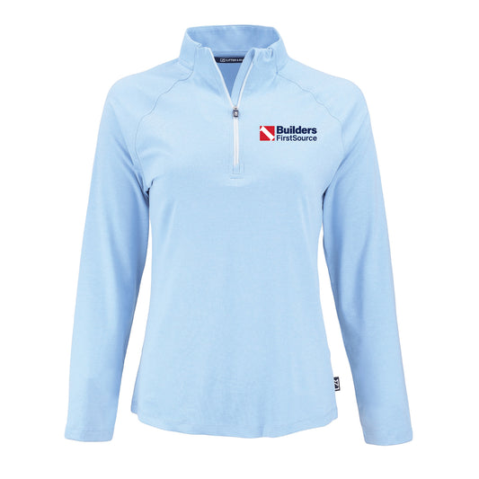 Cutter & Buck - Coastline Epic Comfort Recycled Ladies' Quarter Zip