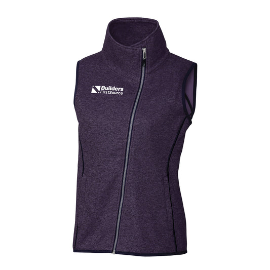 Cutter & Buck - Mainsail Sweater Knit Ladies' Asymmetrical Vest