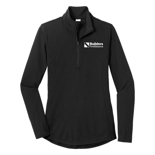 Sport-Tek® Ladies' PosiCharge® Tri-Blend Wicking 1/4-Zip Pullover