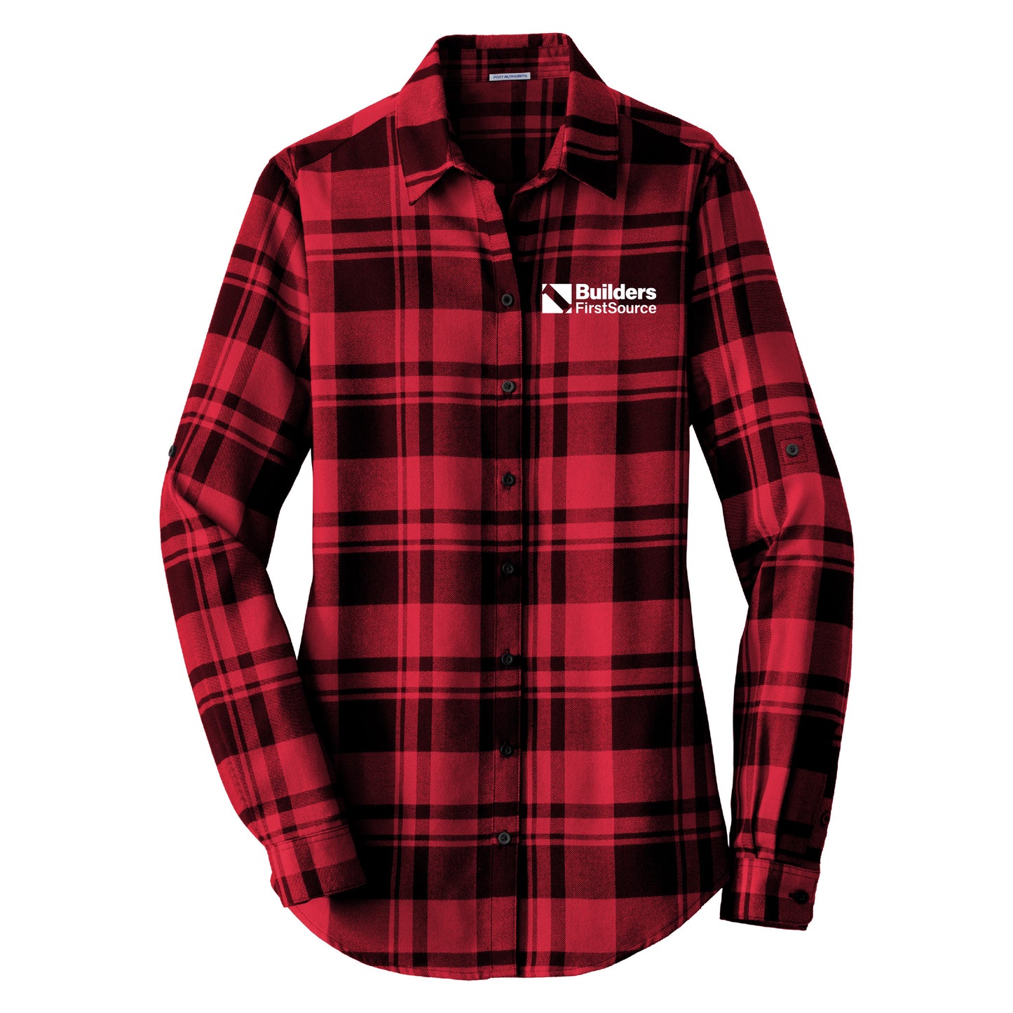 Ladies Plaid Flannel Shirt
