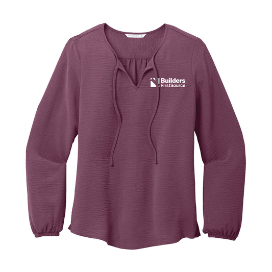 Port Authority® Ladies' Textured Crepe Blouse