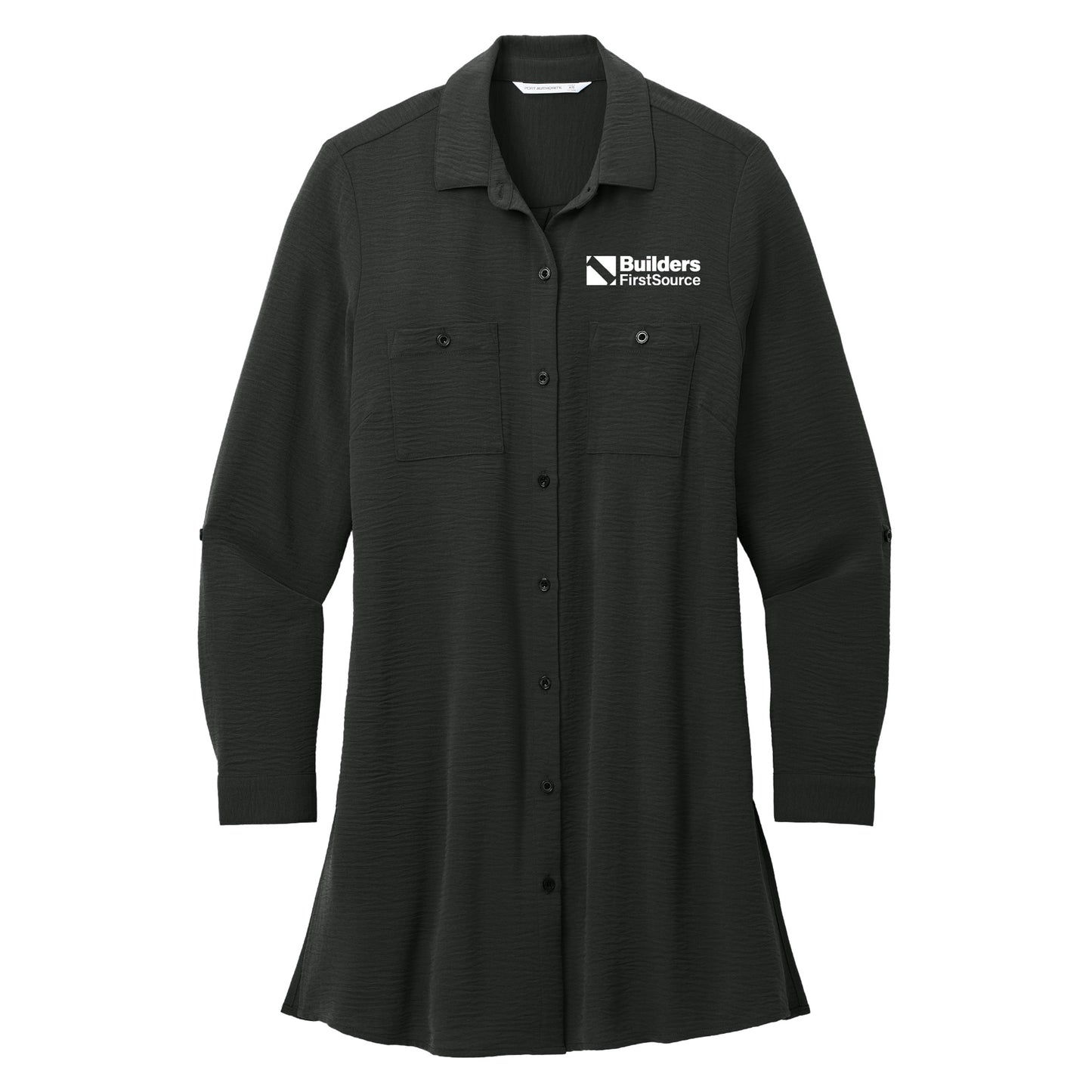 Port Authority® Ladies Textured Crepe Long Tunic
