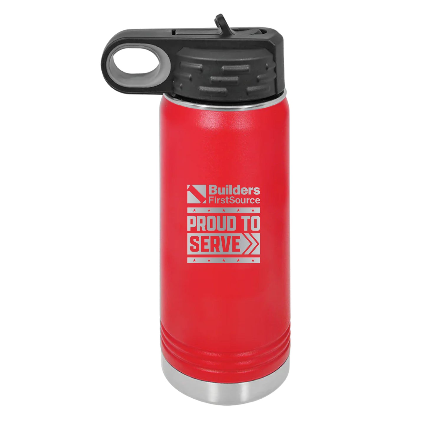Proud to Serve Polar Camel 20 oz. Water Bottle