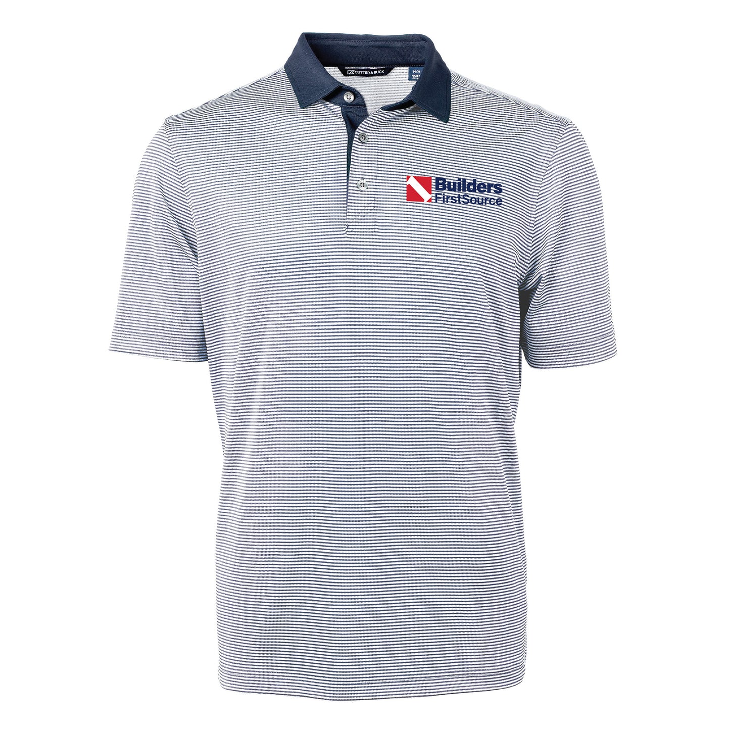 Cutter & Buck Virtue Eco Pique Micro Stripe Recycled Men's Polo