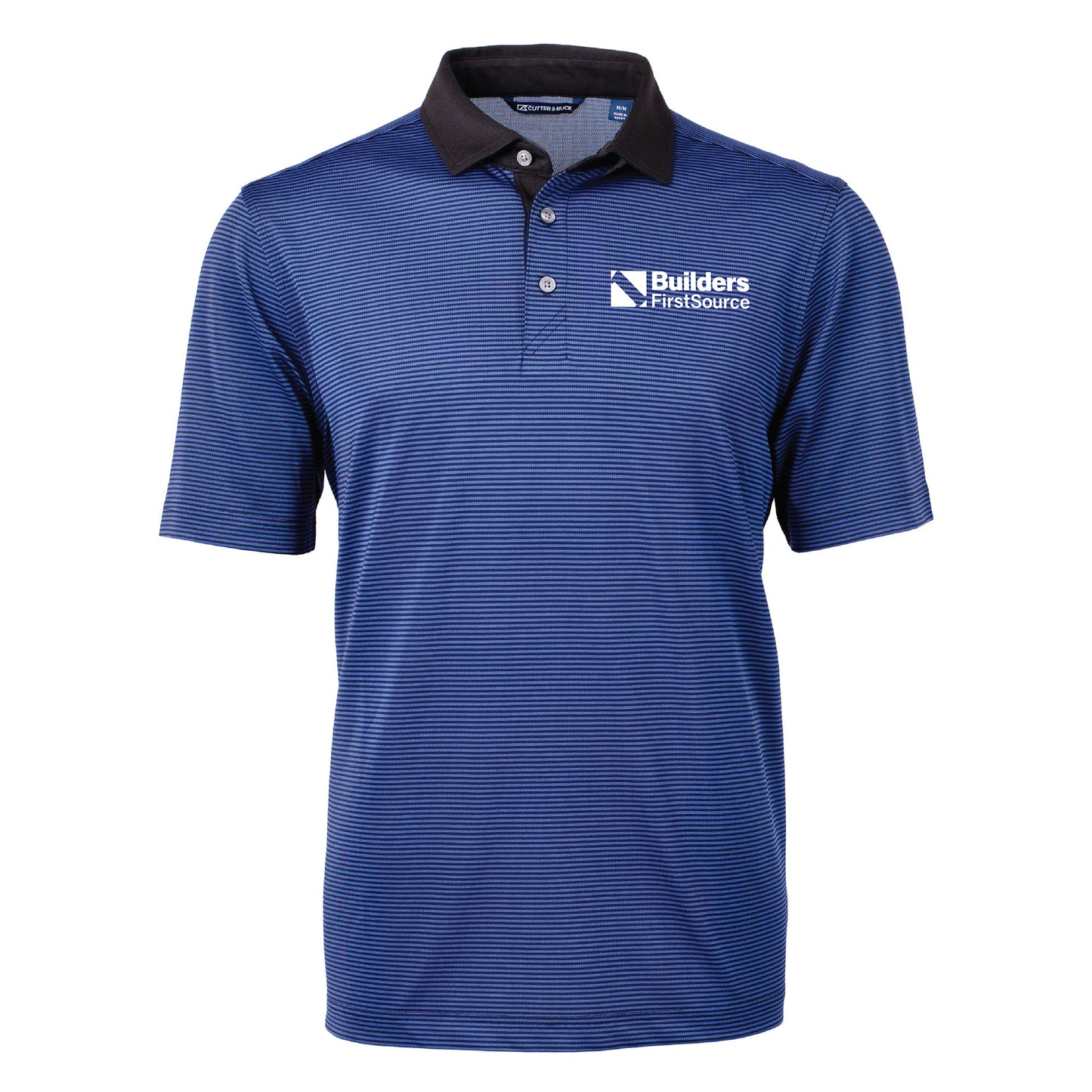 Cutter & Buck Virtue Eco Pique Micro Stripe Recycled Men's Polo