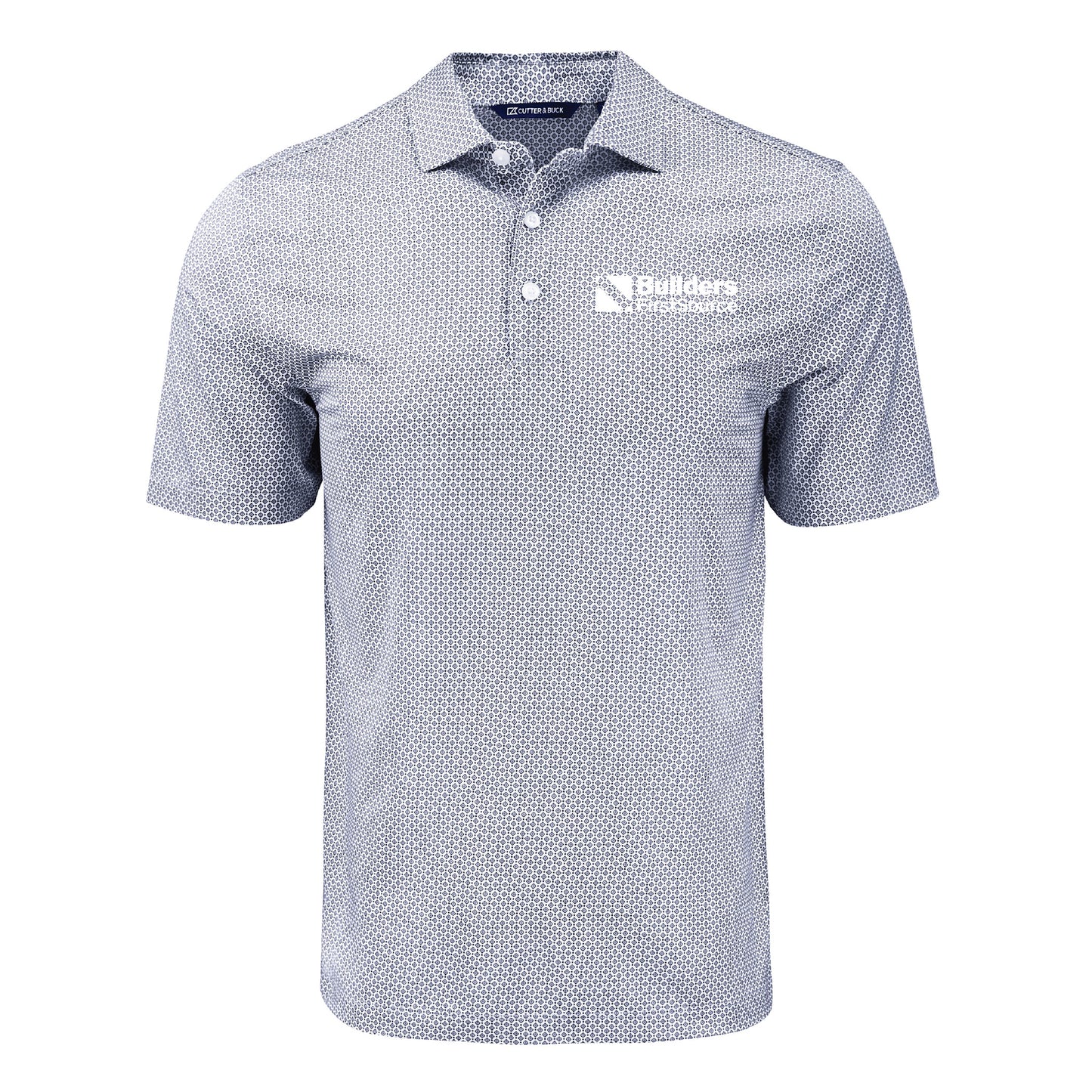 Cutter & Buck Pike Eco Diamond Dot Print Recycled Men's Polo