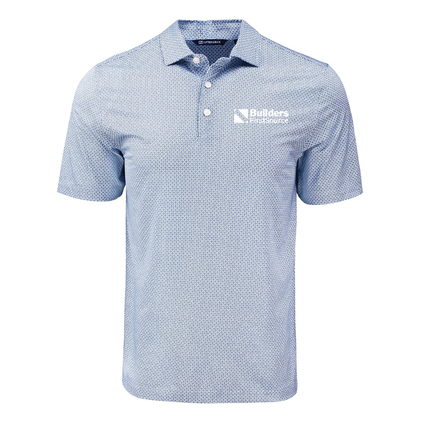 Cutter & Buck Pike Eco Diamond Dot Print Recycled Men's Polo