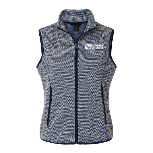 North End - Ladies' Jasper Jacquard Fleece Vest