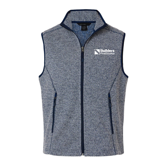 North End - Men's Jasper Jacquard Fleece Vest
