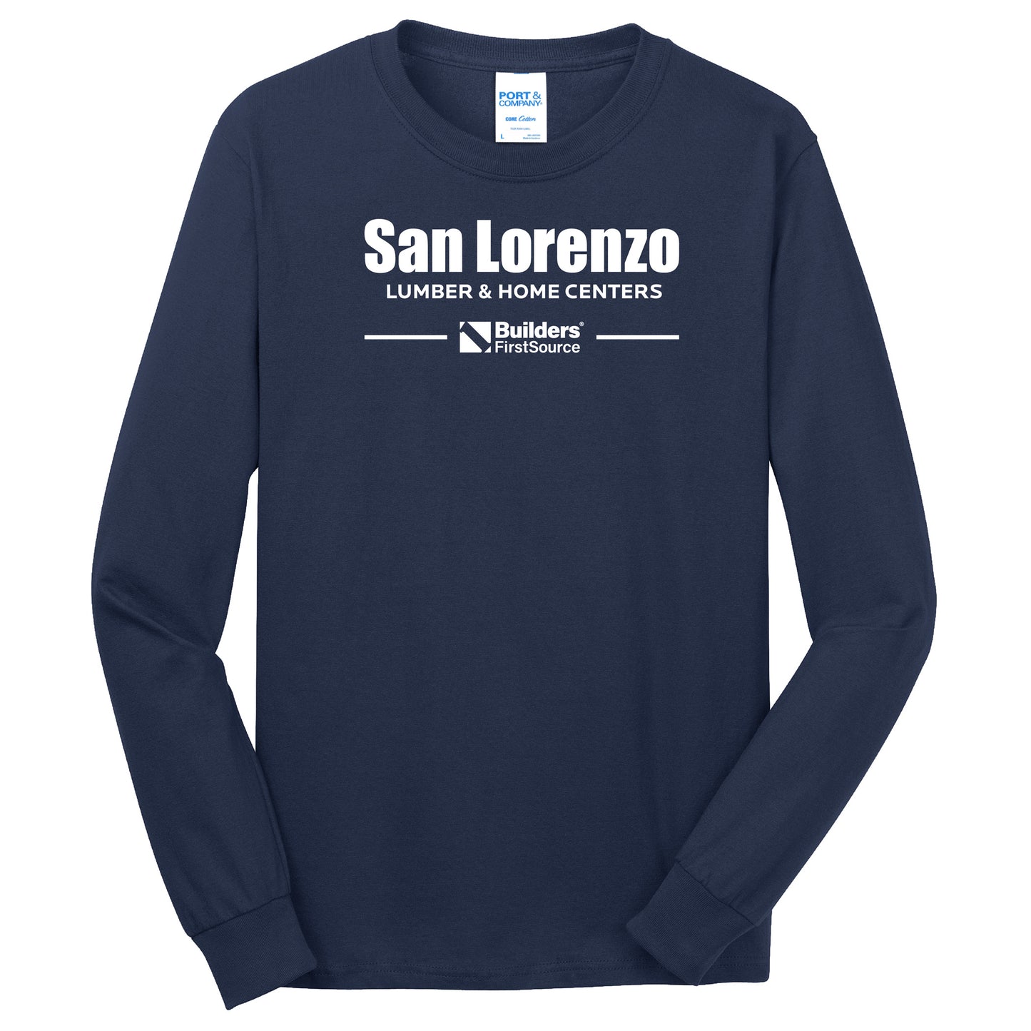 San Lorenzo - Long Sleeve Core Cotton Tee