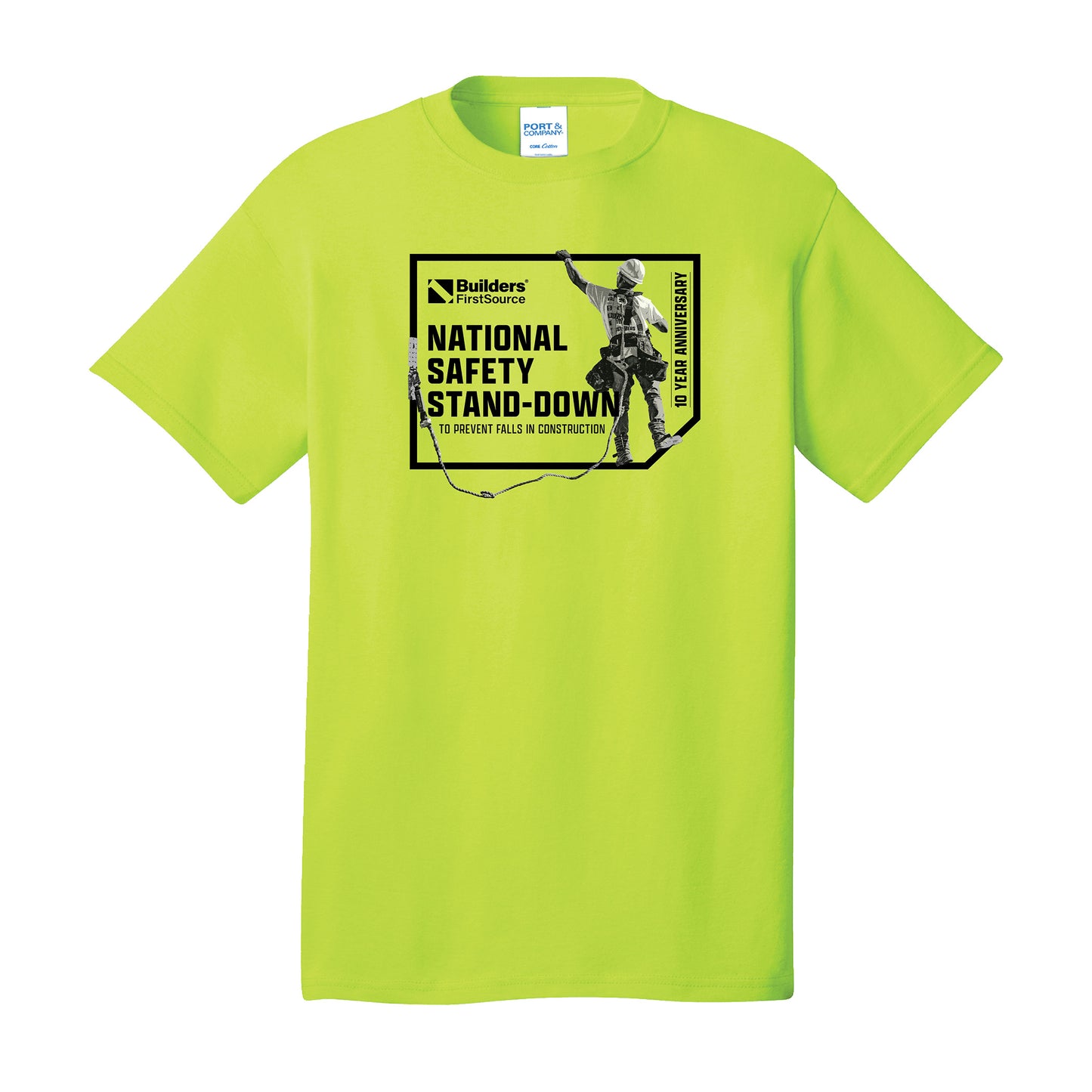 National Safety Stand-Down - Core Cotton Short Sleeve T-Shirt