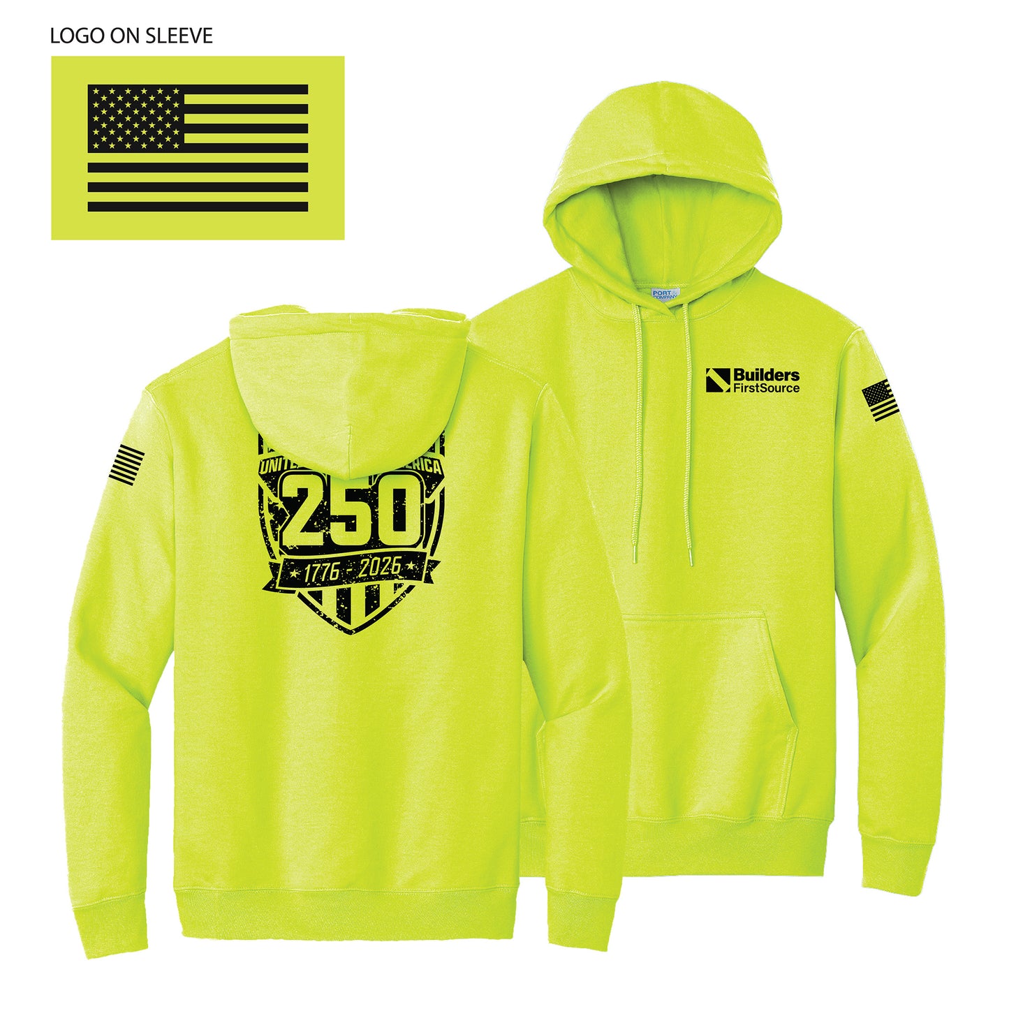 Builders FirstSource - America 250 Celebration Hooded Sweatshirt