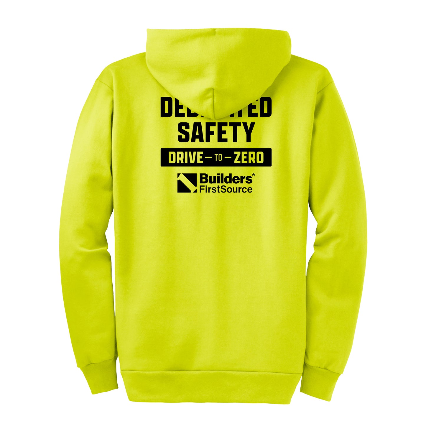 Drive-to-Zero Essential Fleece Full-Zip Hooded Sweatshirt