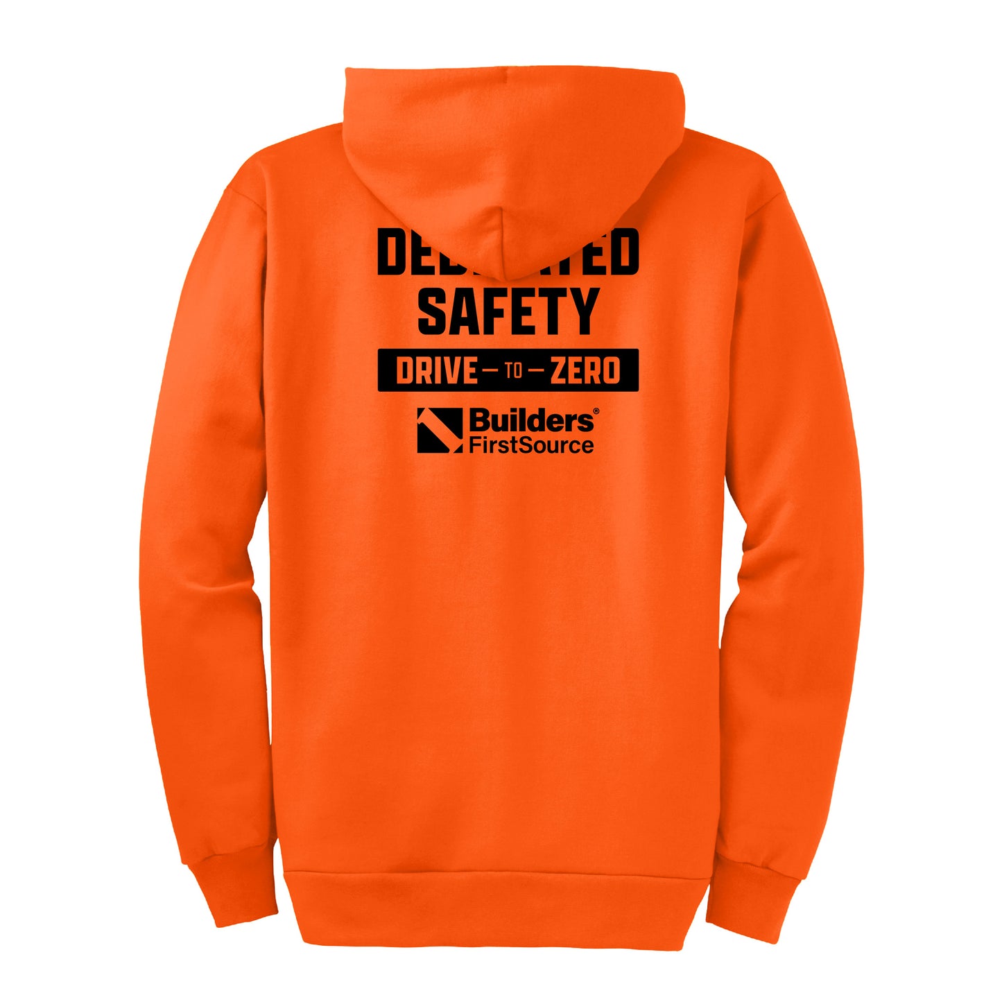 Drive-to-Zero Essential Fleece Full-Zip Hooded Sweatshirt