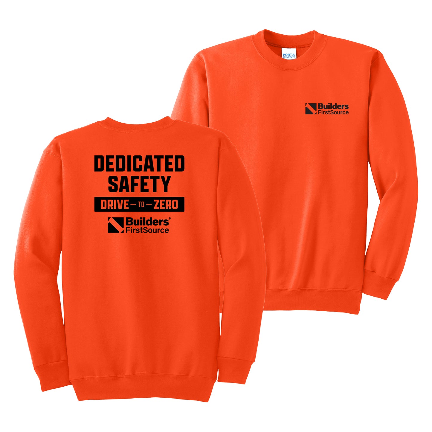 Drive-to-Zero Essential Fleece Crewneck Sweatshirt