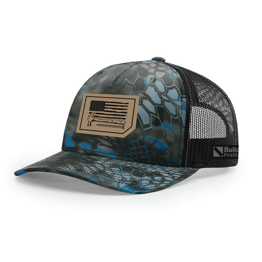 Richardson - Printed Five-Panel Trucker Cap