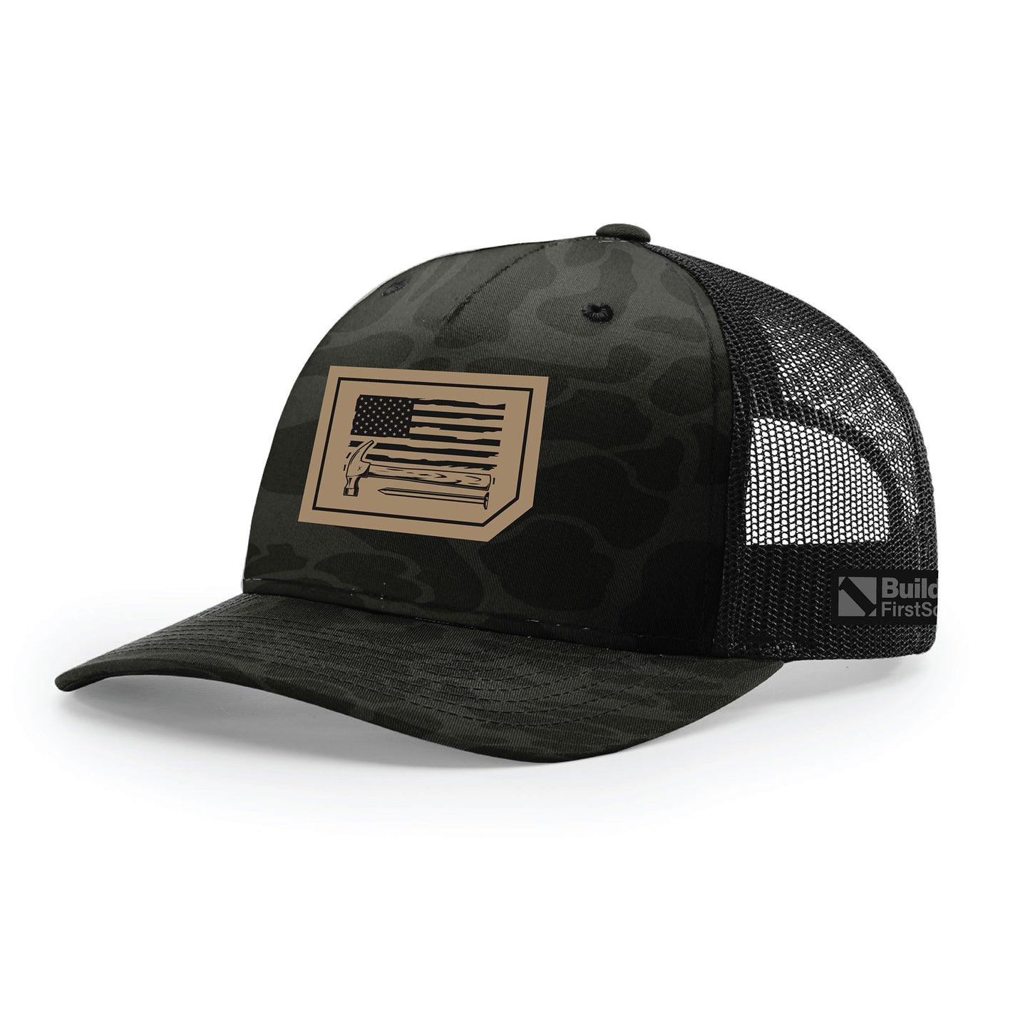 Richardson - Printed Five-Panel Trucker Cap