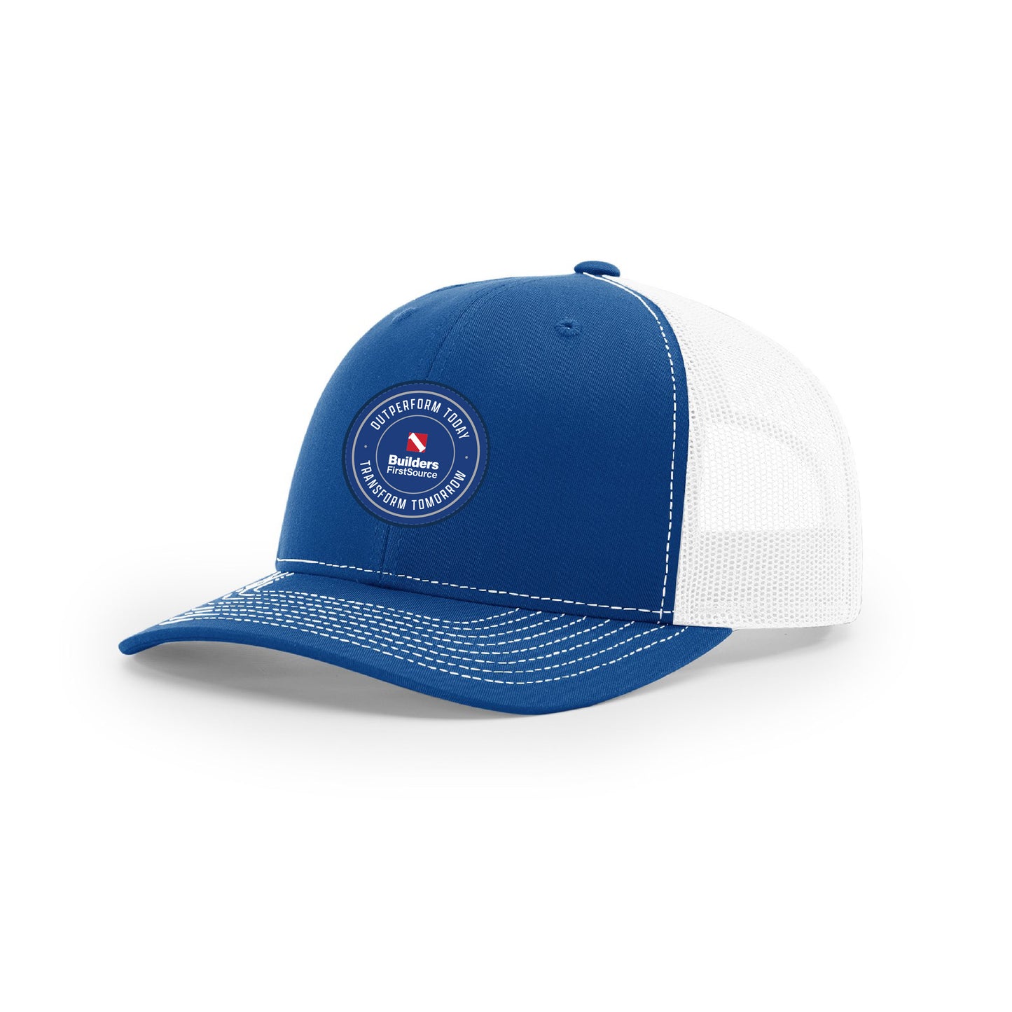 Richardson - Snapback Trucker Hat Outperform Embroidered Patch