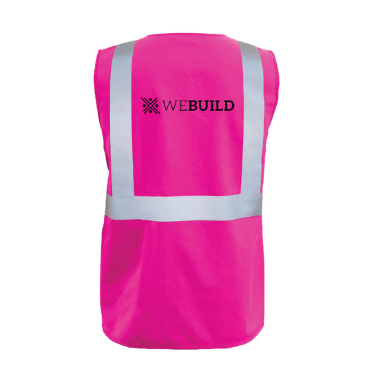 WeBuild - Non-ANSI Ladies Safety Vest with Zipper