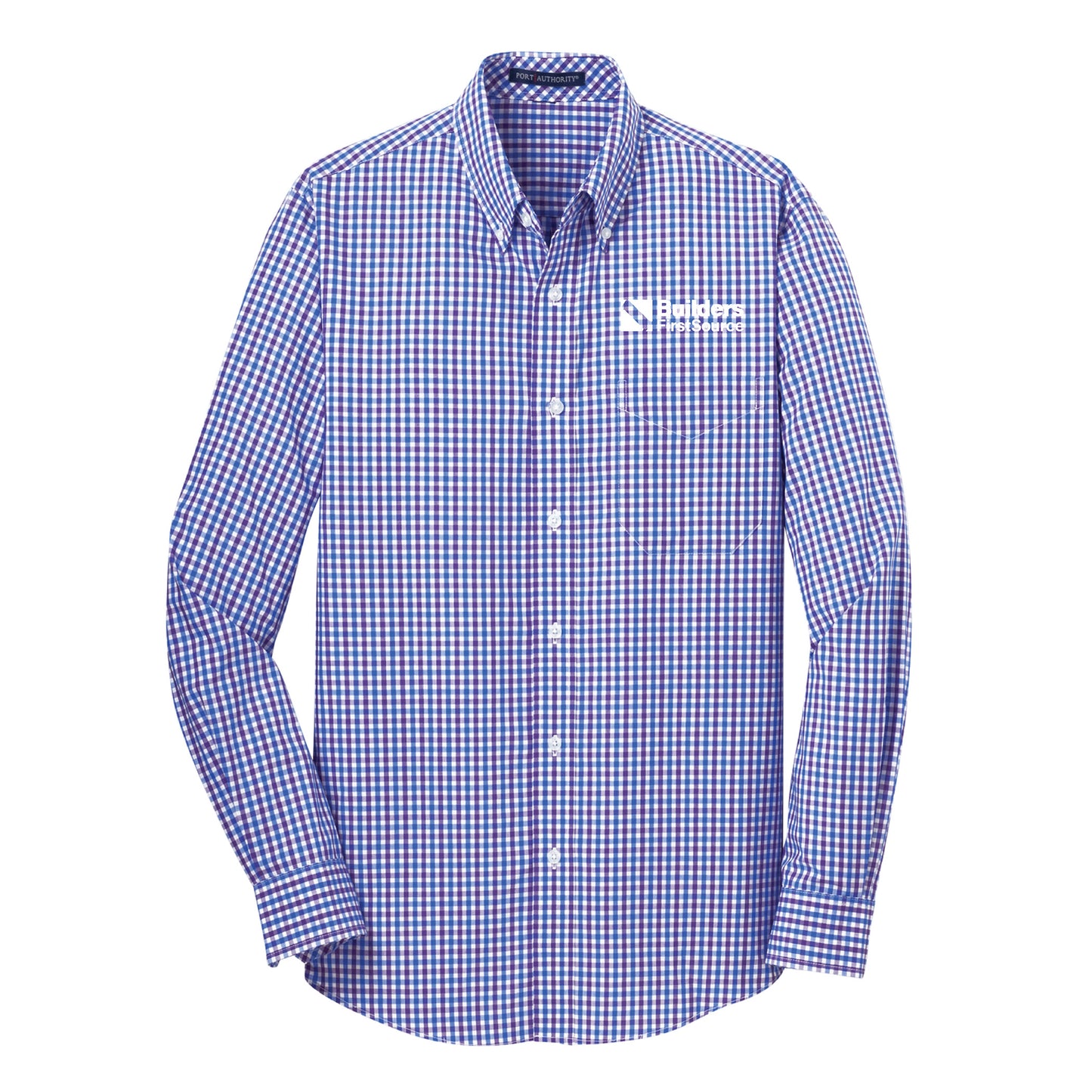 Port Authority® - Long Sleeve Gingham Easy Care Shirt