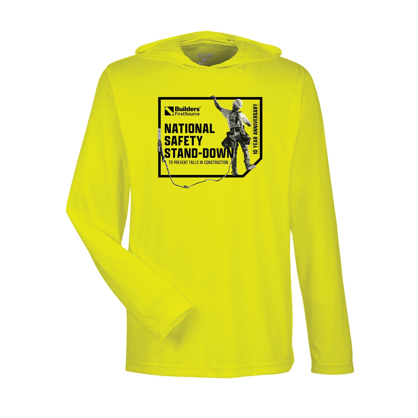 National Safety Stand-Down - Performance Hooded T-Shirt