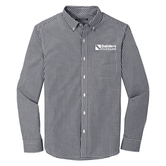 Port Authority Broadcloth Gingham Easy Care Shirt