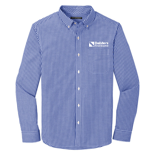 Port Authority Broadcloth Gingham Easy Care Shirt