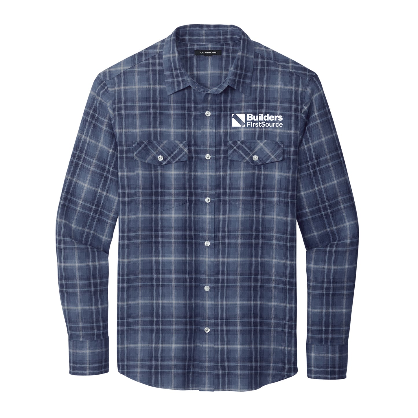 Port Authority® - Long Sleeve Ombre Men's Plaid Shirt