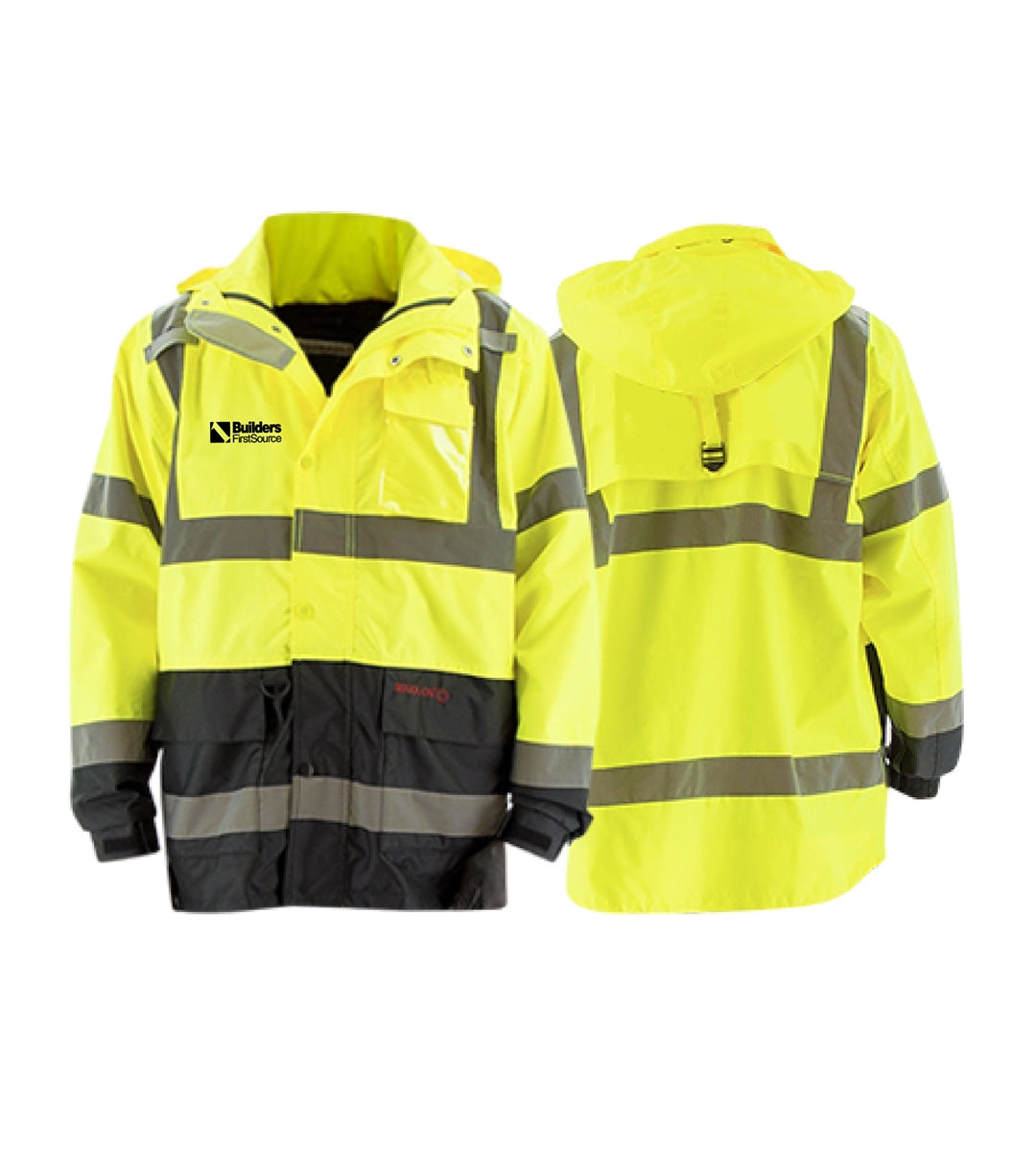 High Visibility Waterproof Parka, ANSI 3, R