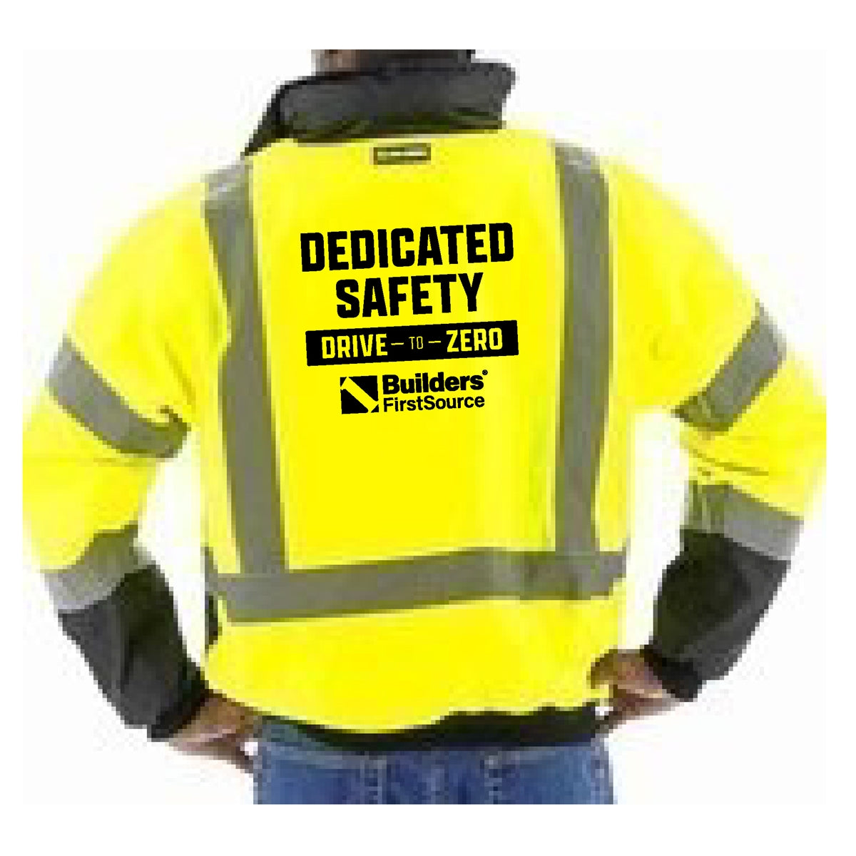 High Visibility Waterproof Jacket with Removeable Fleece Liner, ANSI 3, R