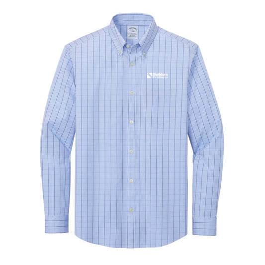 Brooks Brothers Wrinkle-Free Stretch Patterned Shirt