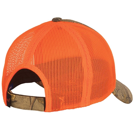 Structured Camouflage Mesh Back Hat
