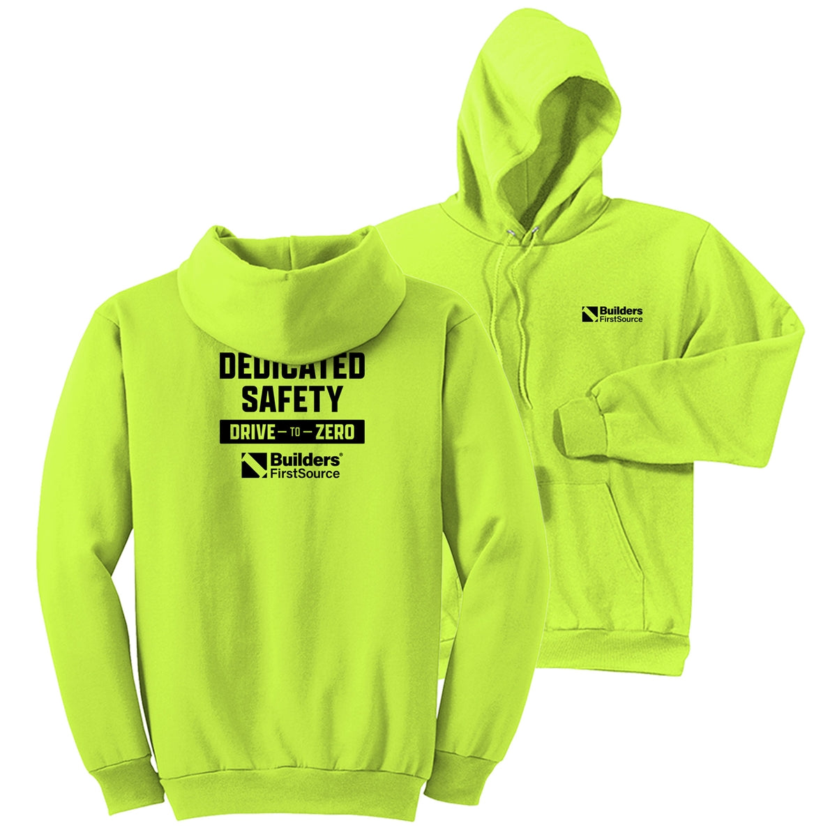 Drive-to-Zero Essential Fleece Pullover Hooded Sweatshirt