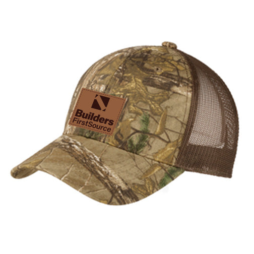 Structured Camouflage Mesh Back Hat